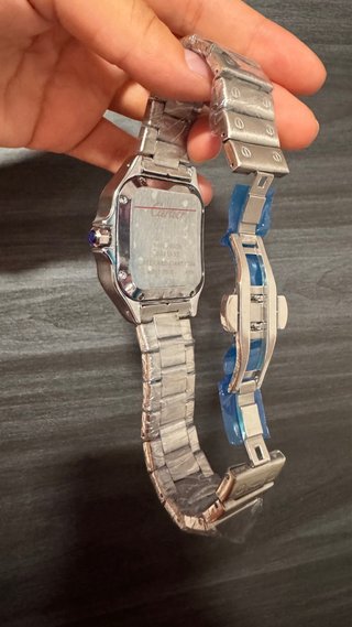 Reloj oro y plata
