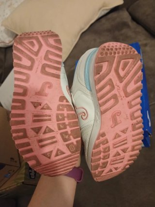 Zapatillas deportivas niña Joma blancas y rosa