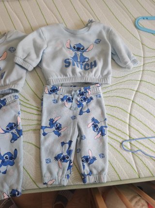 2 Chándals Lilo & Stitch 3-6 meses