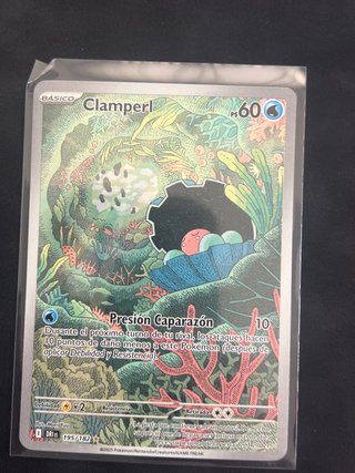 Carta Pokémon Clamperl Básico 195/182