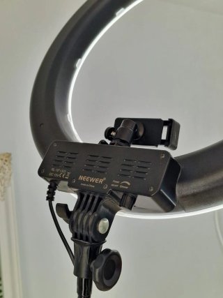 Aro de luz LED para fotografía