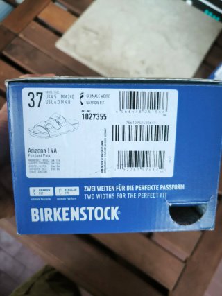 Ciabatte Birkenstock Arizona Eva Rosa 37