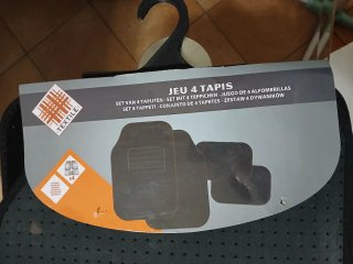 Set 3 tappetini auto Norsato