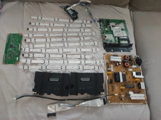 Placa Base LG TV, Fuente Poder, Tarjeta WiFi