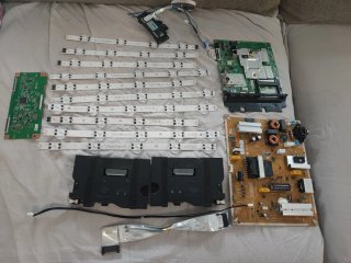 Placa Base LG TV, Fuente Poder, Tarjeta WiFi