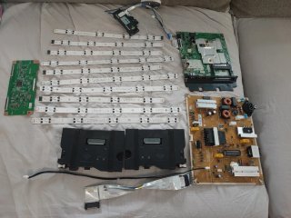 Placa Base LG TV, Fuente Poder, Tarjeta WiFi