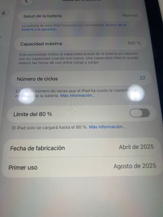 Apple iPad A 16   256gb