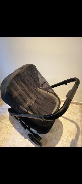 Cochecito de bebé negro