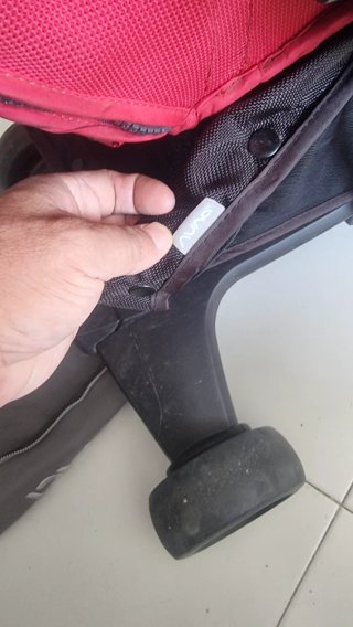 Carrito de bebé plegable