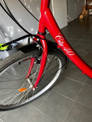 Bicicleta Paseo Adulto Roja