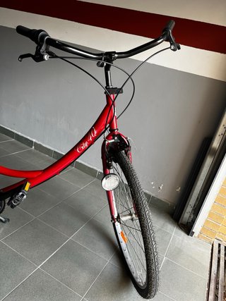 Bicicleta Paseo Adulto Roja
