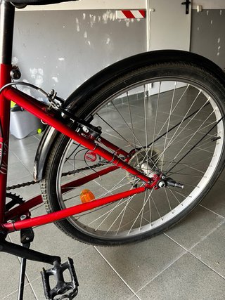 Bicicleta Paseo Adulto Roja