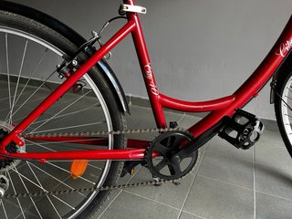 Bicicleta Paseo Adulto Roja