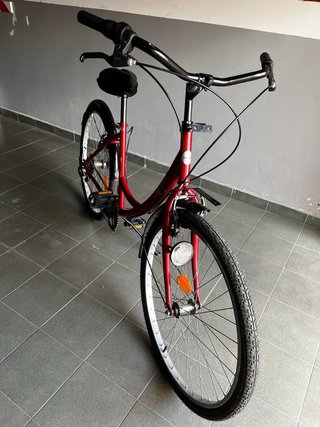 Bicicleta Paseo Adulto Roja