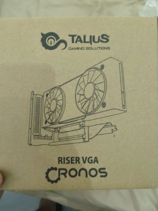Talius Rise Card. Montaje GPU Vertical