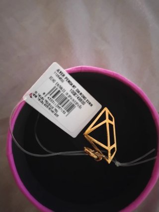 Colgante Tous Diamante Dorado