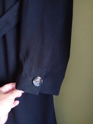 Abrigo Zara Negro Talla M