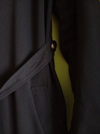 Abrigo Zara Negro Talla M