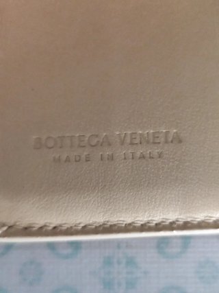 Cartera Bottega Veneta Trifold Beige
