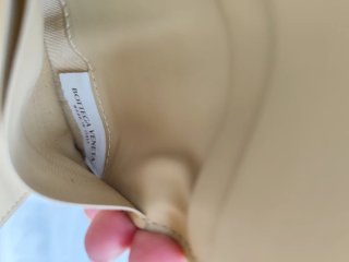 Cartera Bottega Veneta Trifold Beige