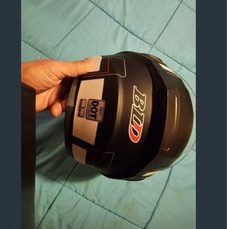 Casco de moto BLD con visor TSS
