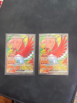 2x Ho-Oh EX de Eco Cartas Pokémon