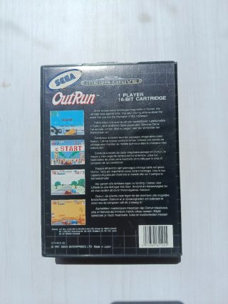 Cartuccia Outrun Mega Drive Sega