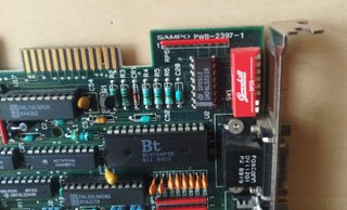 Tarjeta Gráfica Sampo PWB-2397-1 Cirrus Logic
