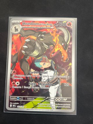 Houndoom del Team Rocket PS 130 Carta Pokémon