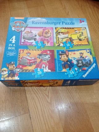 4 Puzzles Patrulla Canina Ravensburger