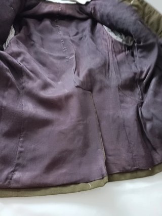 Traje militar de alferez antiguo