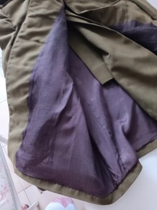 Traje militar de alferez antiguo