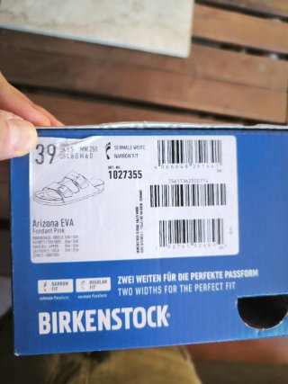 Ciabatte Birkenstock Arizona Eva Rosa Nuove 39