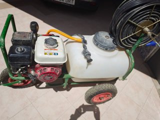 Cuba fumigar 100 litros Honda 160 bomba 45 bares
