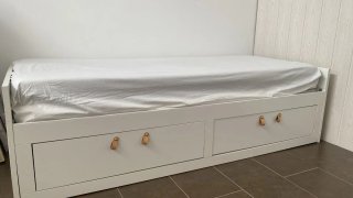 Diván IKEA extensible con cajones