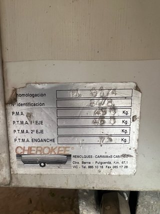 Remolque Comanche Cherokee