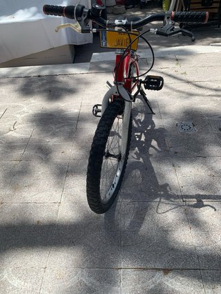 Bicicleta Topbike Plegable Infantil Roja