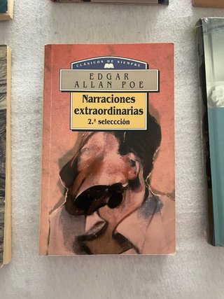 Libros de varios autores (Stephen King, Allan Poe)