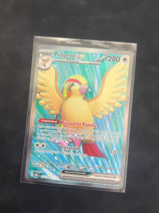Pidgeot EX Carta Pokémon 217/197