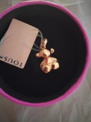 Colgante Tous Oso Dorado