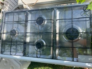 Horno de gas con placa de butano