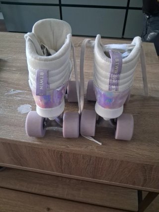 Patines Quad Lila Talla 100