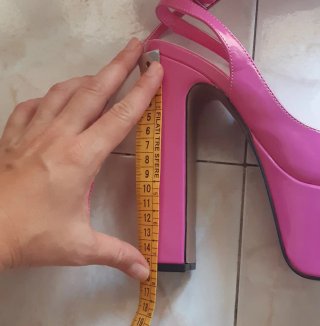 Scarpe ASOS Design rosa con plateau