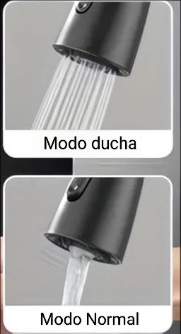 Grifo de cocina nuevo negro extraíble fregadero