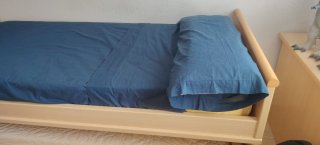 Cama nido con escritorio y silla