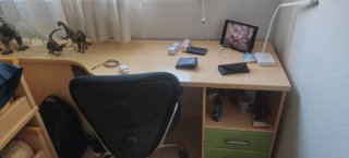 Cama nido con escritorio y silla