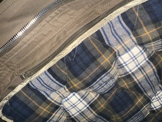 Parka verde Mango mujer