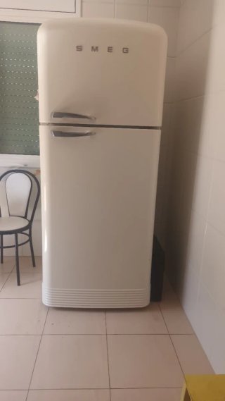 Nevera SMEG Beige Retro
