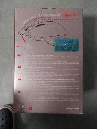 Casco de bici con visión trasera