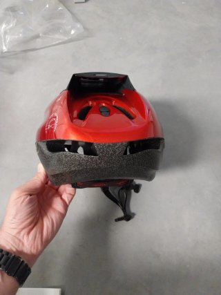 Casco de bici con visión trasera